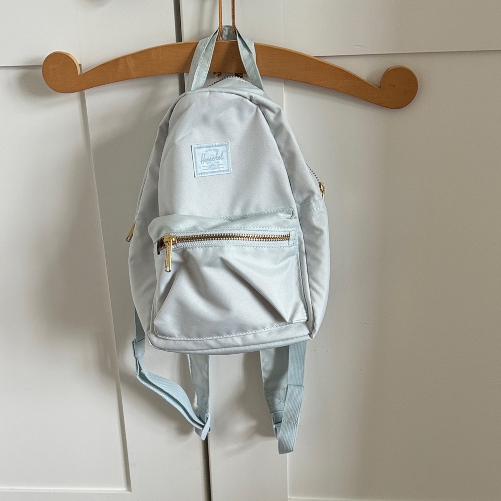 Light Blue Herschel Mini Backpack